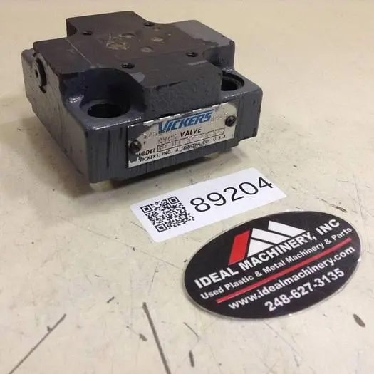 Used VICKERS CVCS25D1S210S19 Valves/Fittings Michigan US | Ideal Machinery #585778