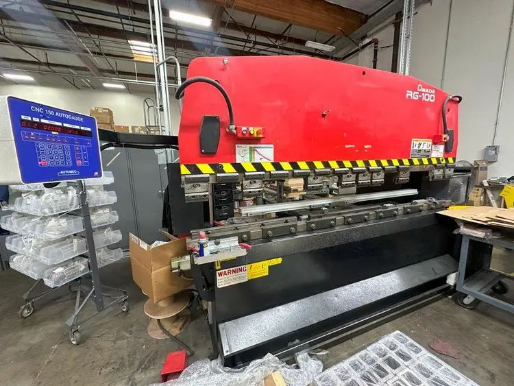 Used AMADA RG-100 Press Brakes California US | MANUFACTURING SOLUTIONS #301037