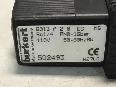 USED BURKERT 502493 6013