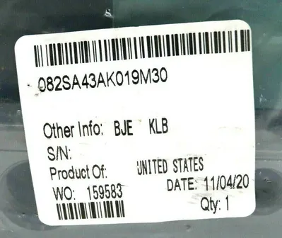 NEW NUMATICS 082SA43AK019M30 SOLENOID VALVE