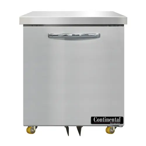 Continental DF27N-U 27" W Undercounter Freezer W/ (1) Section & (1) Door, 115v