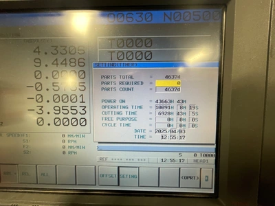 2008 STAR SV-12 Swiss Type Automatic Screw Machines | Elevation Machine (13)