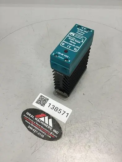 Used CONTINENTAL INDUSTRIES RSDA-660-25-1DE Relays & Switches Michigan US | Ideal Machinery #700237