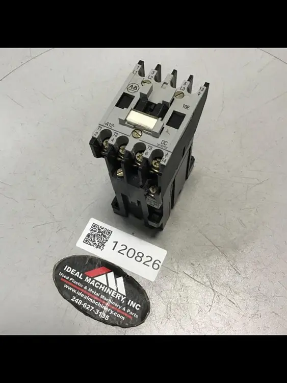 Used ALLEN BRADLEY 100-A12NZ.3 SER B PLC Contactors | Ideal Machinery #623017