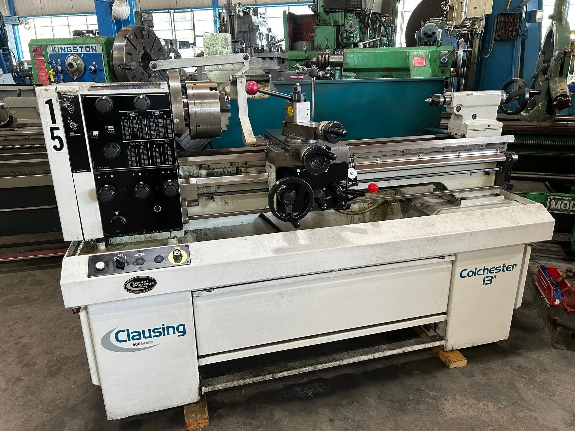 USED 2015 CLAUSING COLCHESTER 8027J