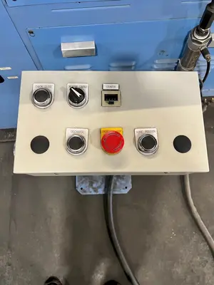 USED KEINS #KB-45ND HORIZONTAL HYDRAULIC CNC TUBE BENDER, NEW 2001: