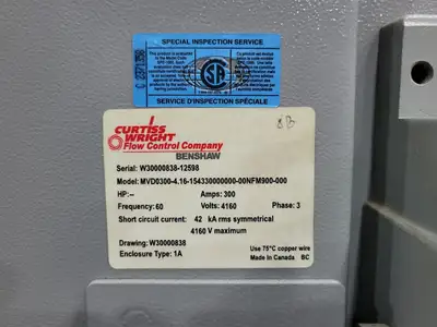 USED BENSHAW MVD0300-4.16-154330000000-00NFM900-000