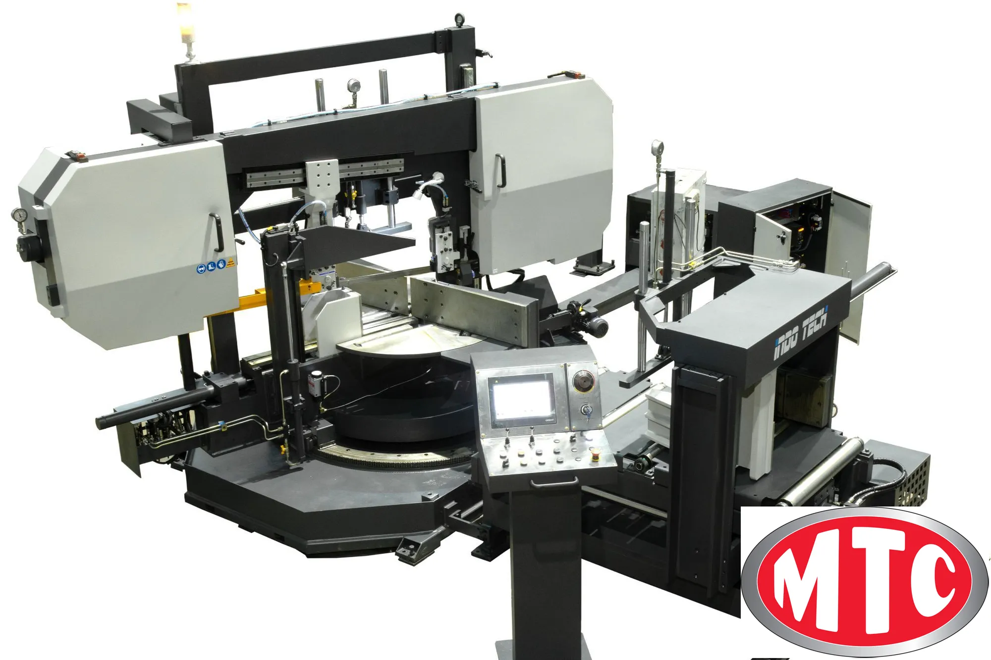 Indotech SteelX i 30X19 NC, Programmable, Mitering, Dual Column, Horizontal bandsaw, like Amada, Doall, HEM, Hyd-Mech, Kasto, behringer