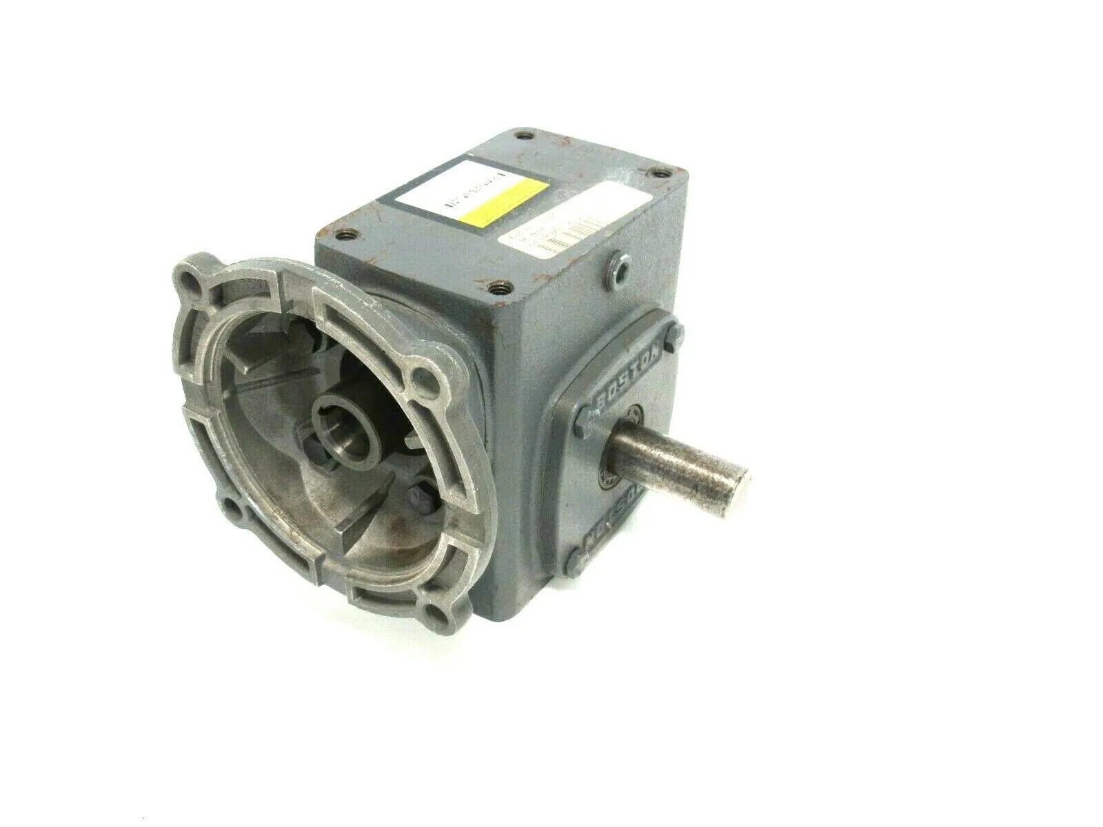 USED BOSTON GEAR F721-20-B7-J GEAR REDUCER 20:1 F72120B7J 1" SHAFT 7/8" BORE