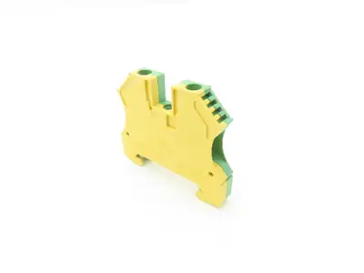 Allen Bradley 1492JG6 6mm² Grounding Terminal Block Green/Yellow Lot of 34