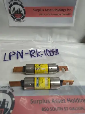 Used COOPER BUSSMANN LPN-RK-100SP Miscellaneous Equipment (Electrical & Power) | Surplus Asset Holdings #1198845
