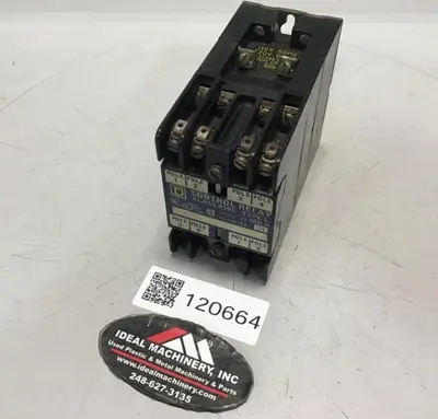 Used SQUARE D 8501-L0-40 Relays & Switches Michigan US | Ideal Machinery #594980