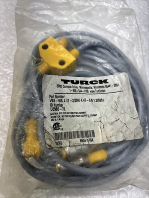 NEW Turck VB2-WS 4.4T-2/2RK 4.4T-0.6/1.2/S651