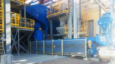 Biomass Bale Handling & Grinder System