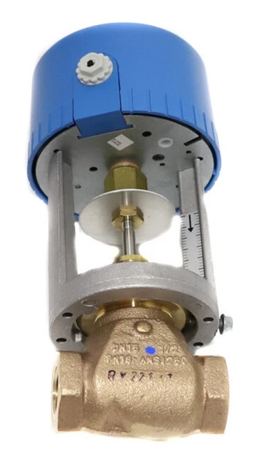 Johnson Controls VG7241ET+7152G 2-Way 1/2" Cast Bronze Control Valve, Cv 1.8 [New]