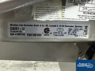 USED Sartorius 650 Liter Satorius Palletank for Mixing Jacketed