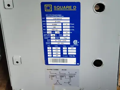 USED SQUARE D C15T79HCUX