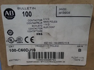 USED ALLENBRADLEY 100C60DJ10
