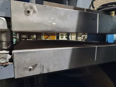 75 Ton Up Acting Heated Platen 4 Post Hydraulic Press