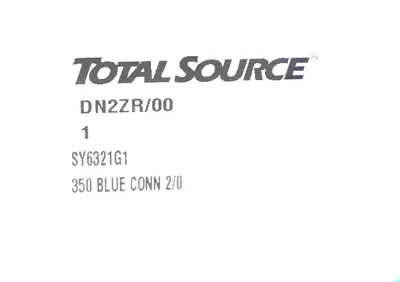 2 NEW TOTAL SOURCE SY6321G1 BATTERY CONNECTOR
