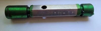 HURON GAGE GO & NO GO Thread Plug Gage GO P.D. .9227 & NOGO P.D. .9315