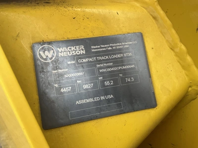 Used WACKER NEUSON ST 35 Compact Track Loaders Michigan US | Miedema Asset Management Group #1457278