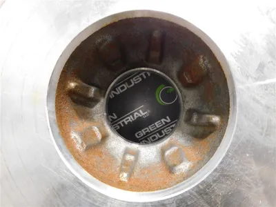 Durco DT 52848AA Rear Cover A744 A351 CF8M 14in OD 1.935in H 2.6in Bore Used