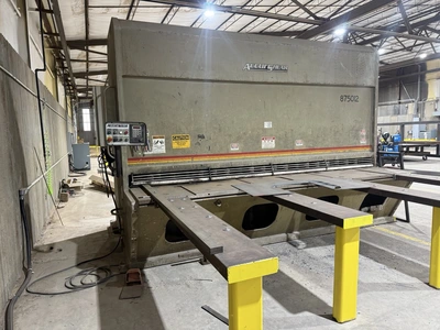 Used 2001 ACCURSHEAR 875012 Power Squaring Shears (Inch) Illinois US | Revelation Machinery #1332364