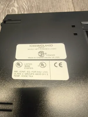 Used GE FANUC IC693MDL645D Programmable Logic Controllers South Carolina US | ESS Industrial Equipment Sales #1328506