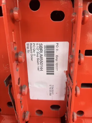 USED STEEL KING SBRUM550144