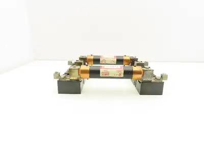 Allen Bradley X-410710 / X-400656 Fuse Block 3 Pole 100A 600V FLSR 80 Fuses