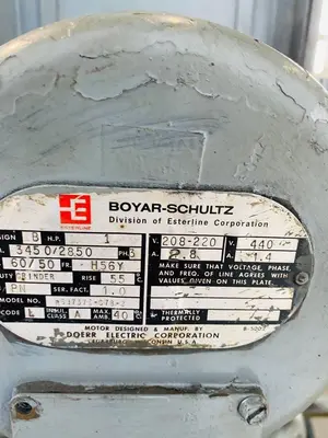 USED BOYAR SCHULTZ H618