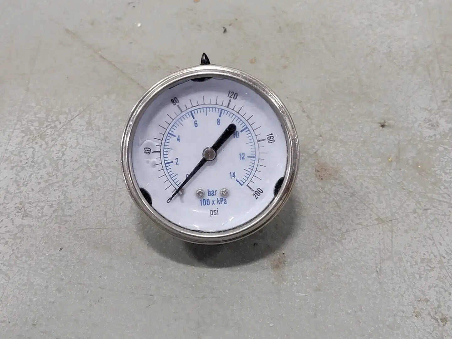 200 PSI Pressure Gauge