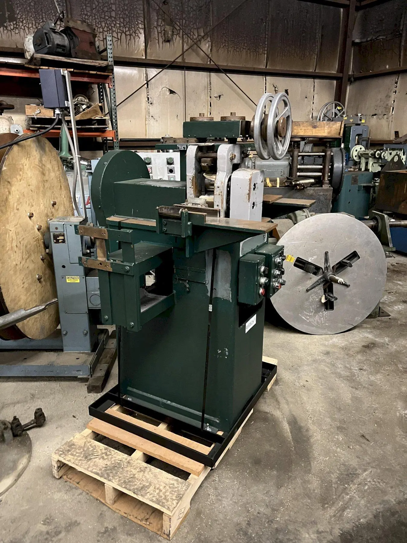USED RUESCH 3" X 3" 2-HIGH WIRE FLATTENING MILL