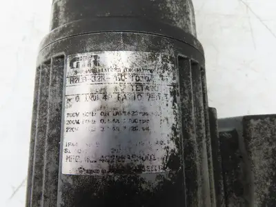 GTR Nissei H2LB-32R-750-T010A Gearmotor 750:1 Ratio 0.1kw 2.3rpm 220V 3PH