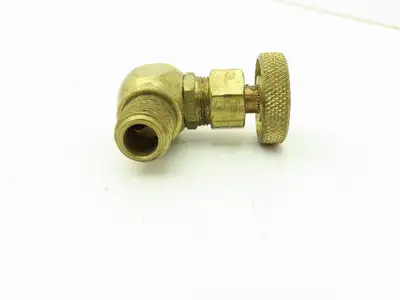 Norgren 17-001-003 Vintage Brass Needle Bleed Off Valve 1/4" NPT Lot of 5