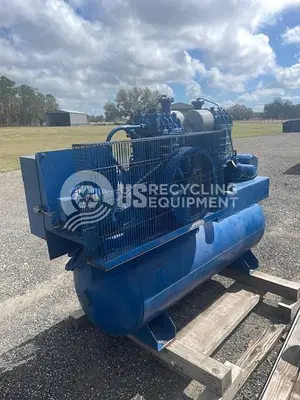 Used MULTIPLE VARIOUS AIR HANDLING EQUIPMENT Tank Mounted Air Compressors Florida US | US Recycling Equipment #1295108