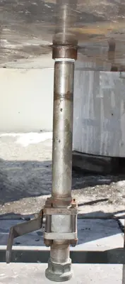 SPC7650  Miscellaneous Equipment bottle dump station Stainless Steel 39 each 1-1/4" diameter holes holes,  17 1/2"W x 39 1/2"L x 15"D