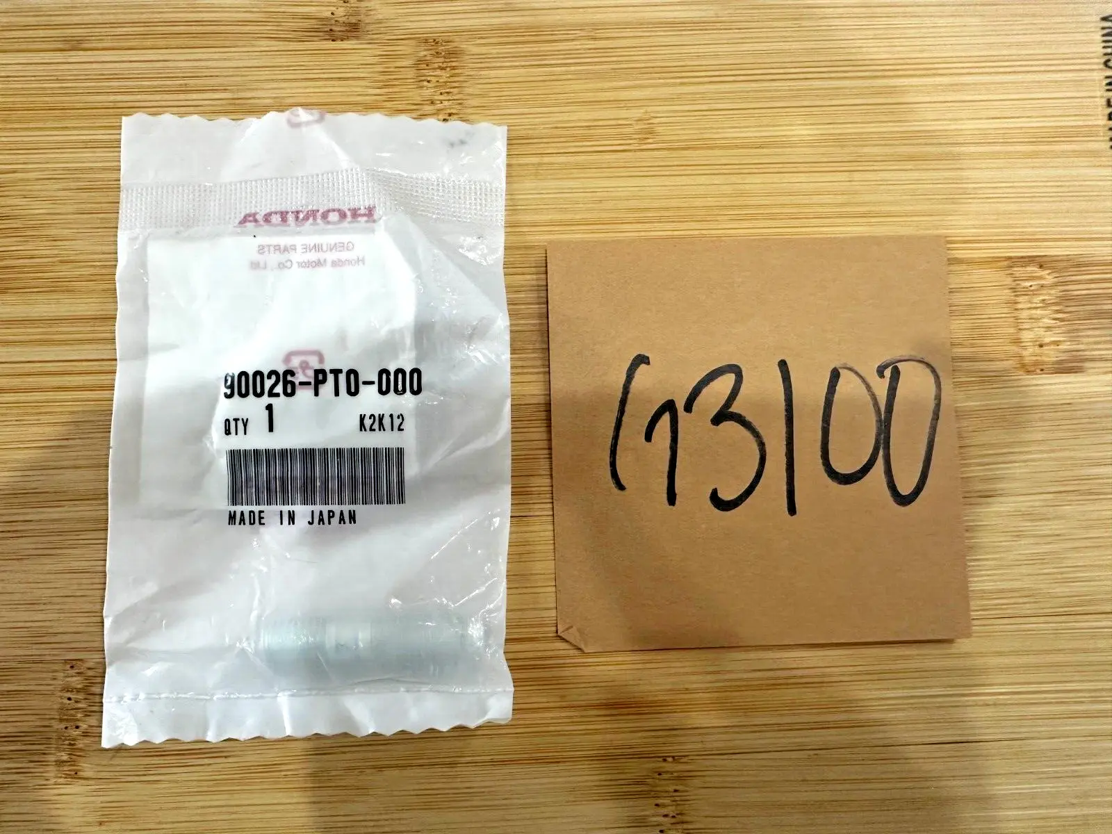 LOT OF 7 HONDA 90026-PTO-000 Bolt Stud (8X38)