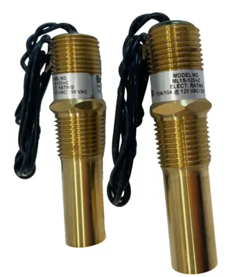 NEW 2 PCS. BARKSDALE ML1S-125-I-C TEMPERATURE SWITCH ML1S125IC