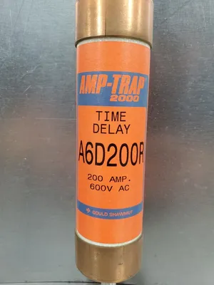 Gould Shawmut A6D200R AMP-TRAP Fuse, 200A 600VAC. 4B-42