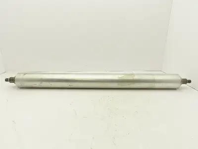 3.25"x 34" Aluminum Conveyor Pulley Roller 38" OAL 1.25" Shaft