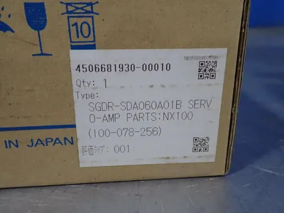 Used YASKAWA SGDRSDA060A01B Servo Drives Ohio US | HGR 24 #802860