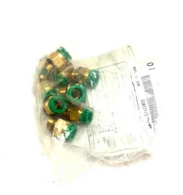 KRH08-U02-X269 | SMC  Flame Resistant One Touch Fitting 5/16" LOT OF 10 - New Other