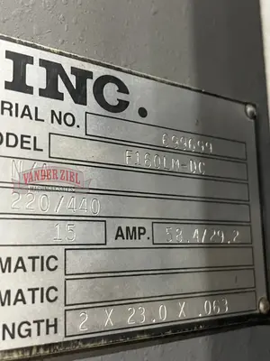 USED HE&M F160LM-60
