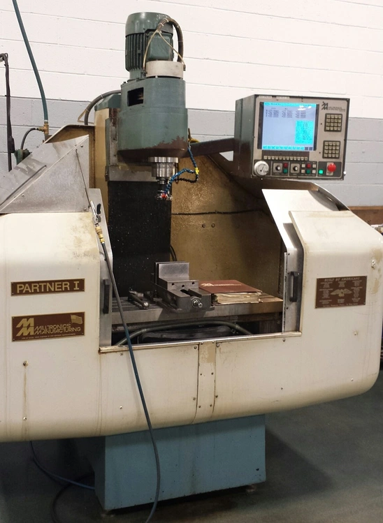 Used 1993 MILLTRONICS PARTNER Vertical Machining Centers | Two Spade Machinery LLC #507881