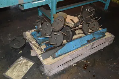 USED PRESS FOR ROLLS/TUBES 100 TON