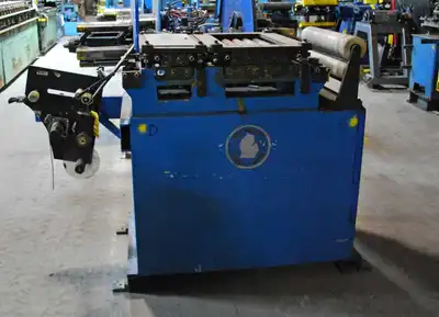 24″ MICHIGAN ROLL FORM 16-Roll Stock Straightener