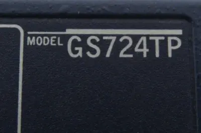 USED NETGEAR GS724TP ETHERNET SWITCH PROSAFE 24 PORT