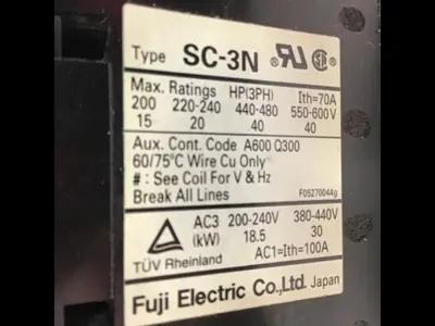 USED FUJI ELECTRIC SC-3N SC65AA